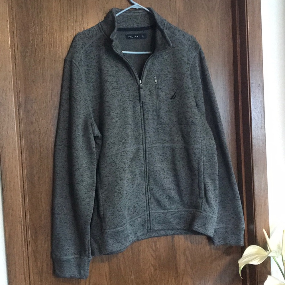 NAUTICA jacket/ sweater with zipper- NWOT